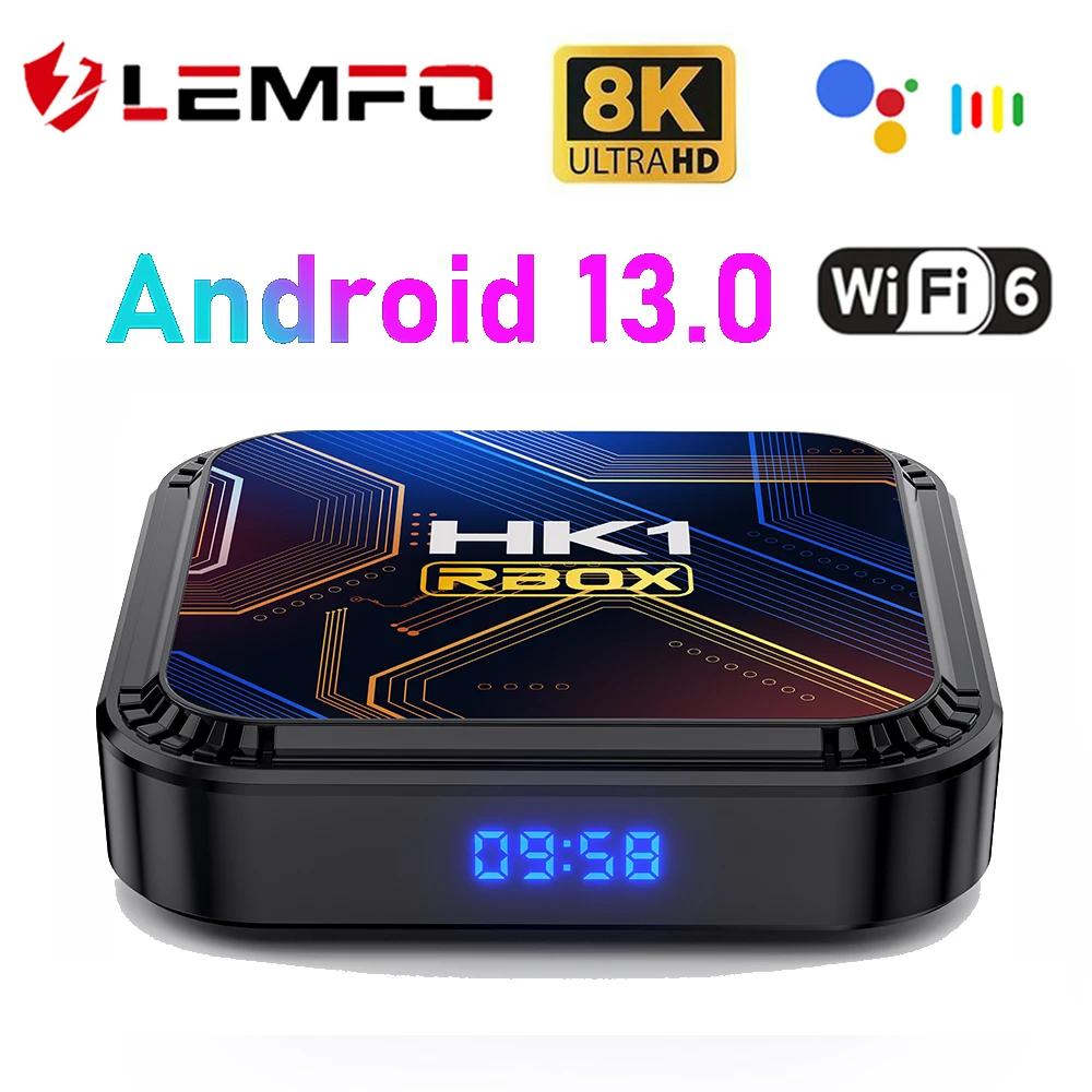 LEMFO HK1RBOX K8S Ʈ TV ڽ, ȵ̵ 13, RK3528, 8K Vedio HDR10, WIFI6, 2023 Ȩ ̵ TV ġ,  ڽ